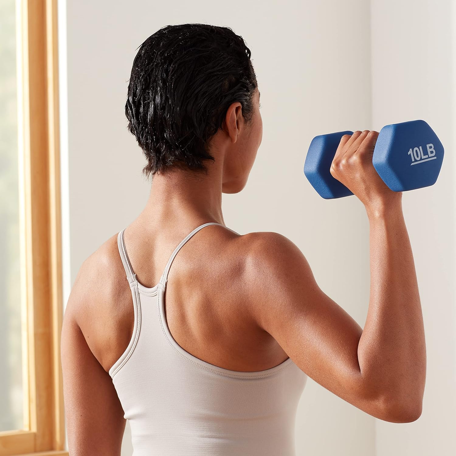 Amazon Basics Neoprene Dumbbell Set 10lb photo 5