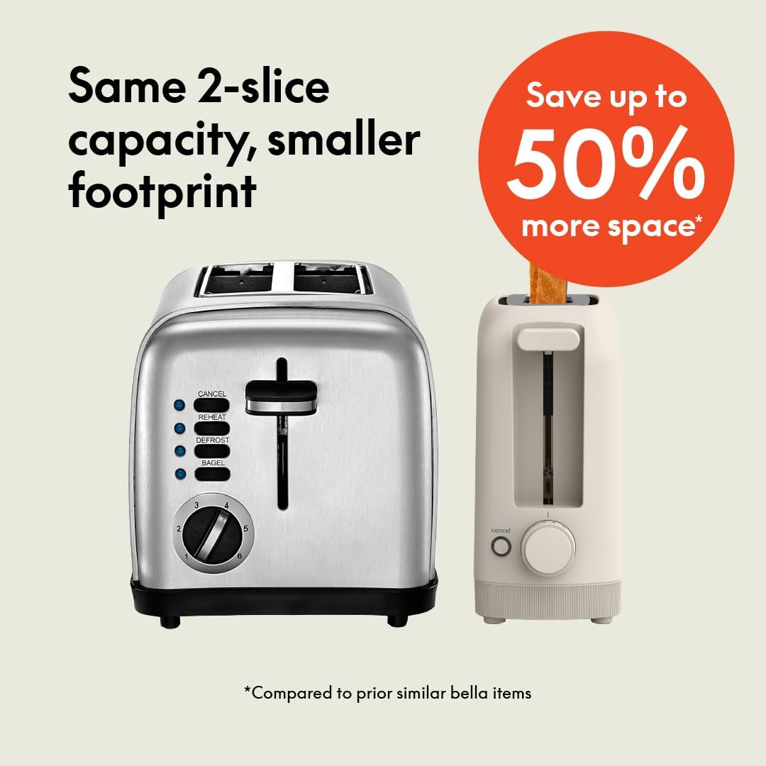 bella Fits-Anywhere Slim Toaster photo 2
