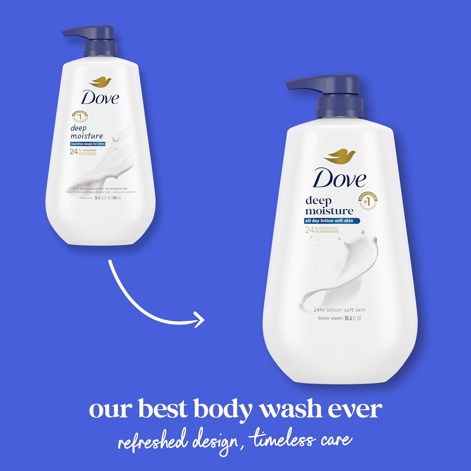 Dove Deep Moisture Body Wash photo 4
