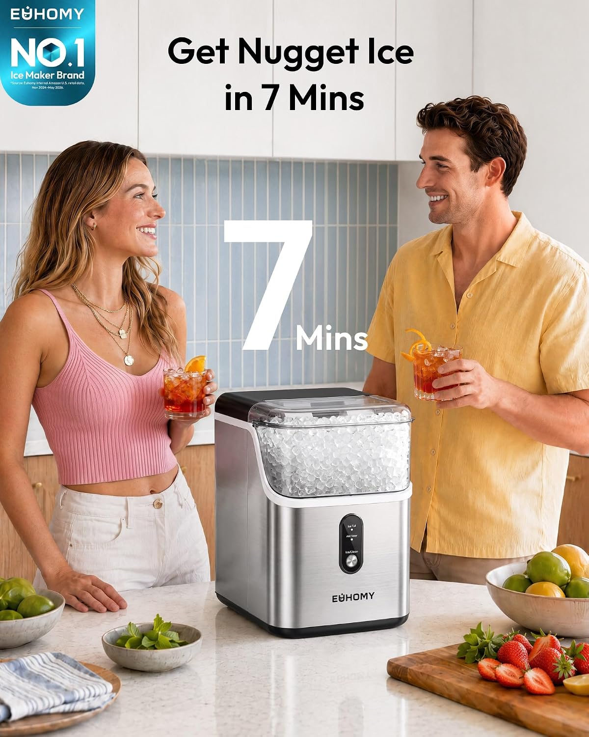 EUHOMY Nugget Ice Maker photo 2