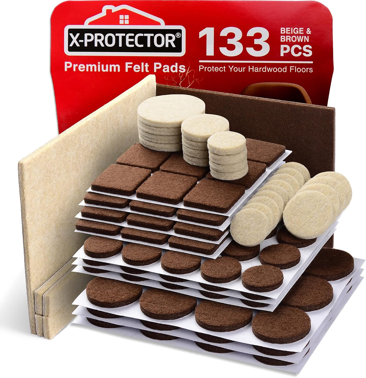 X-PROTECTOR Felt Furniture Pads video