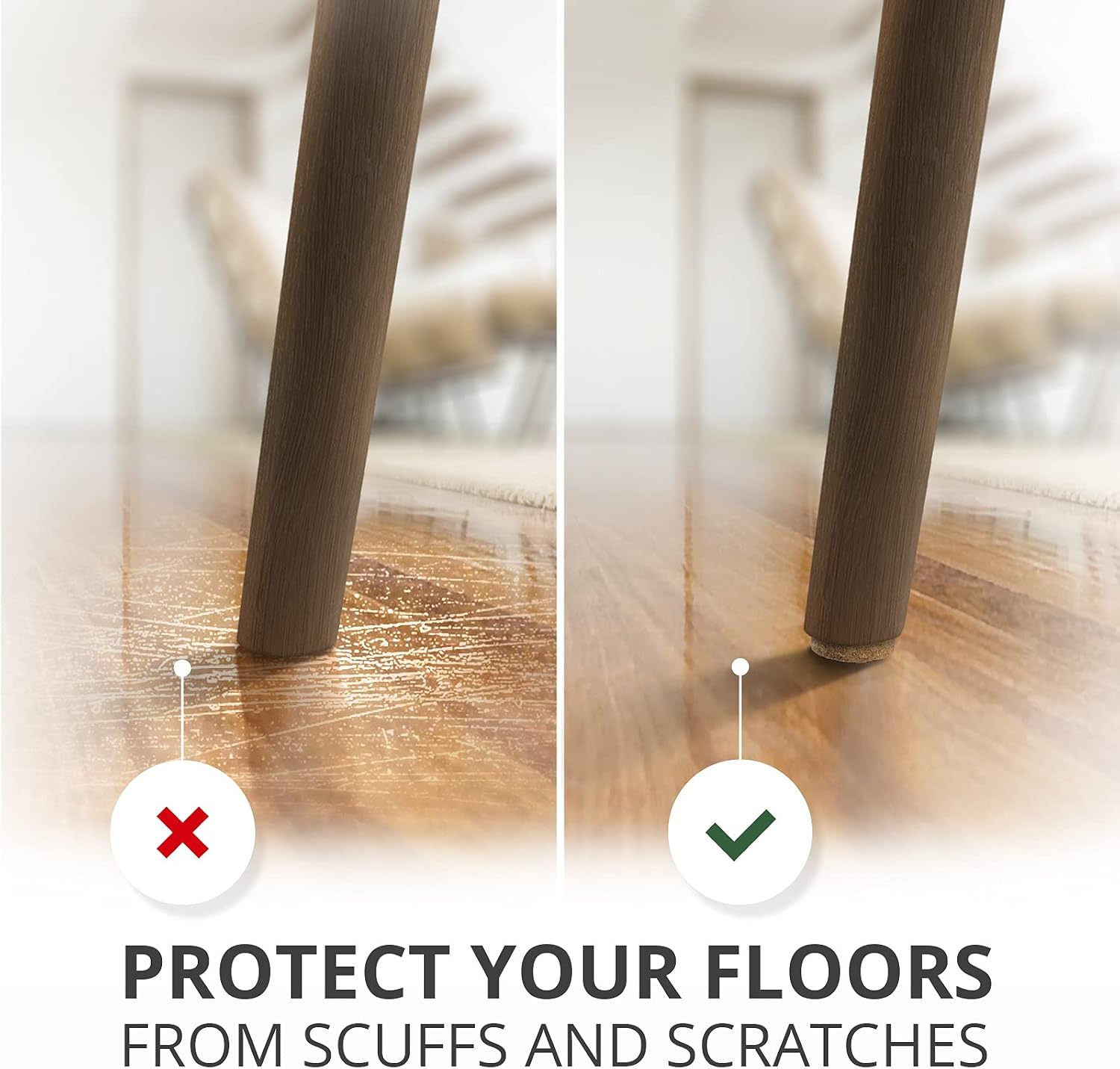 X-PROTECTOR Felt Furniture Pads photo 4