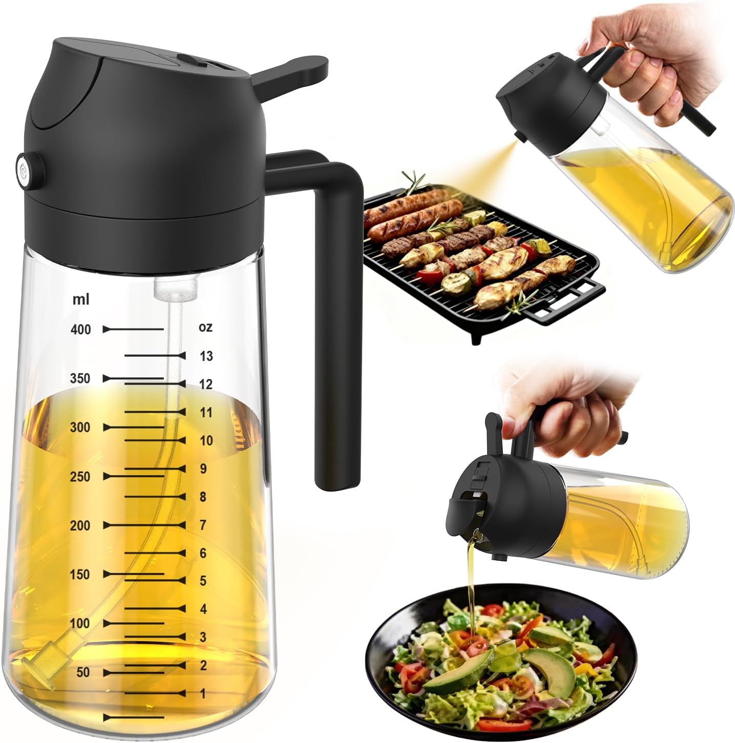 Glass Olive Oil Sprayer video