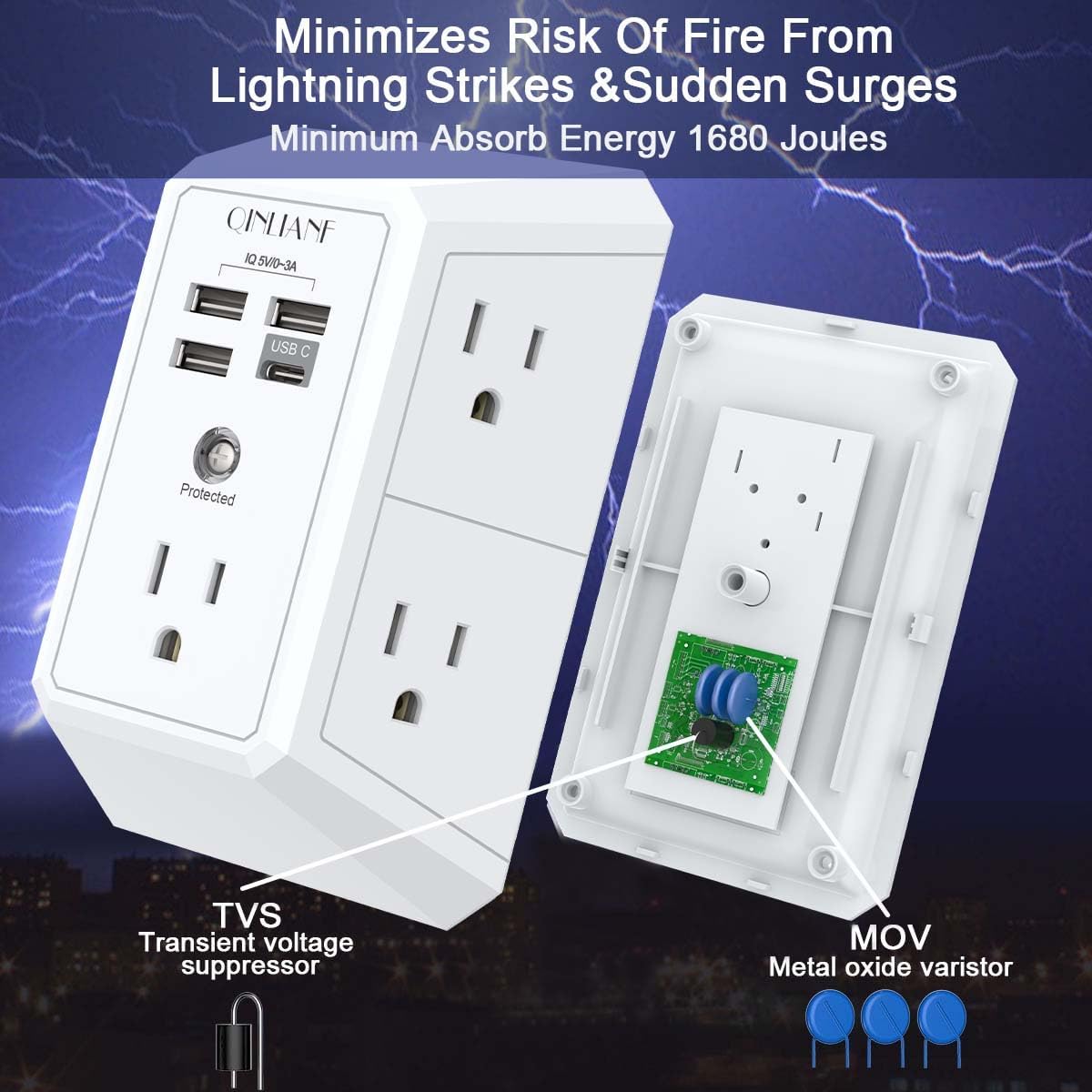 QINLIANF Surge Protector photo 6