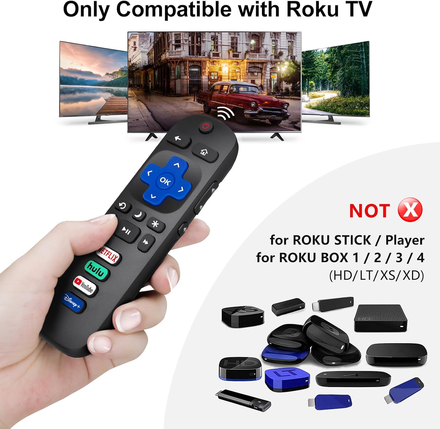 Roku Replacement Remote 2-Pack photo 2