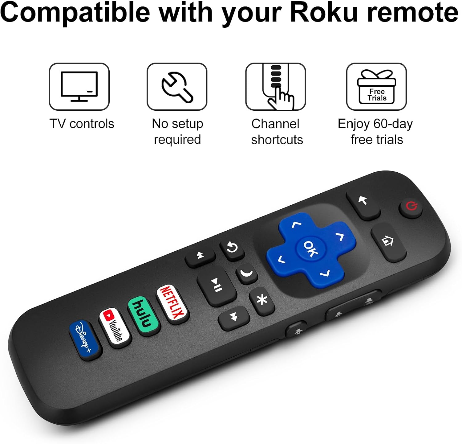 Roku Replacement Remote 2-Pack photo 4