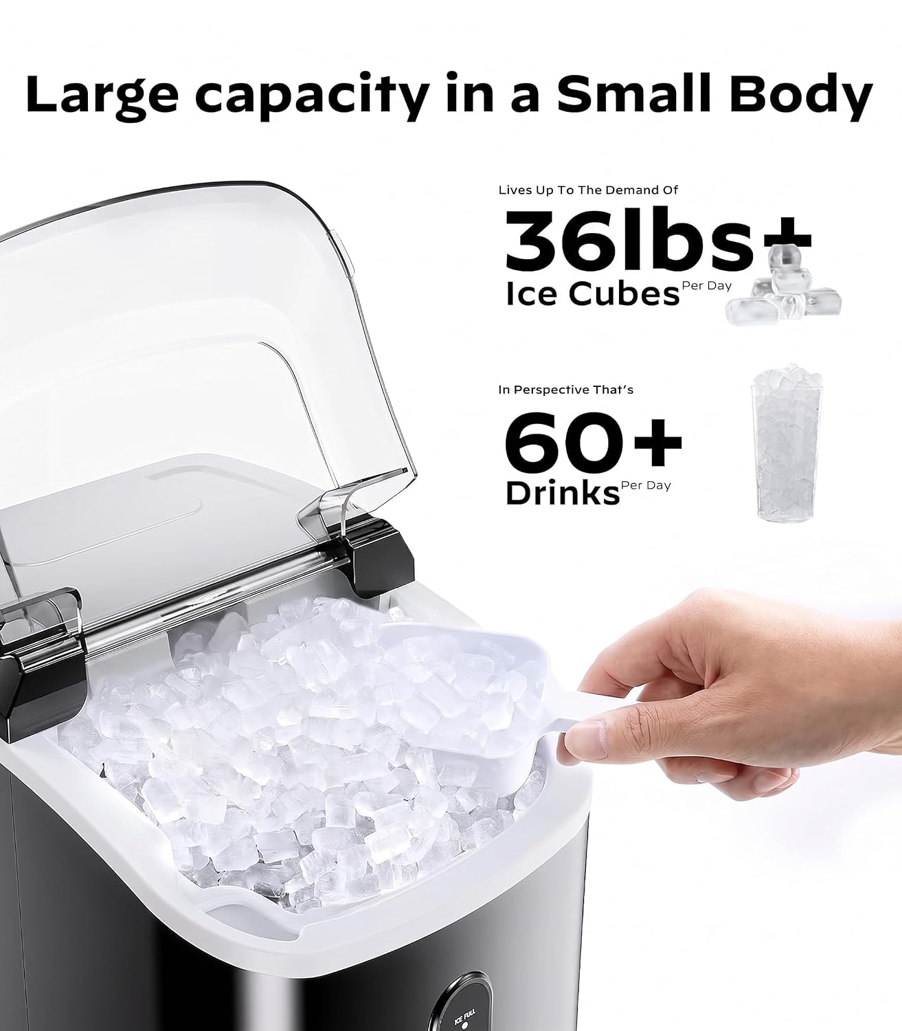 Silonn Nugget Ice Maker photo 3