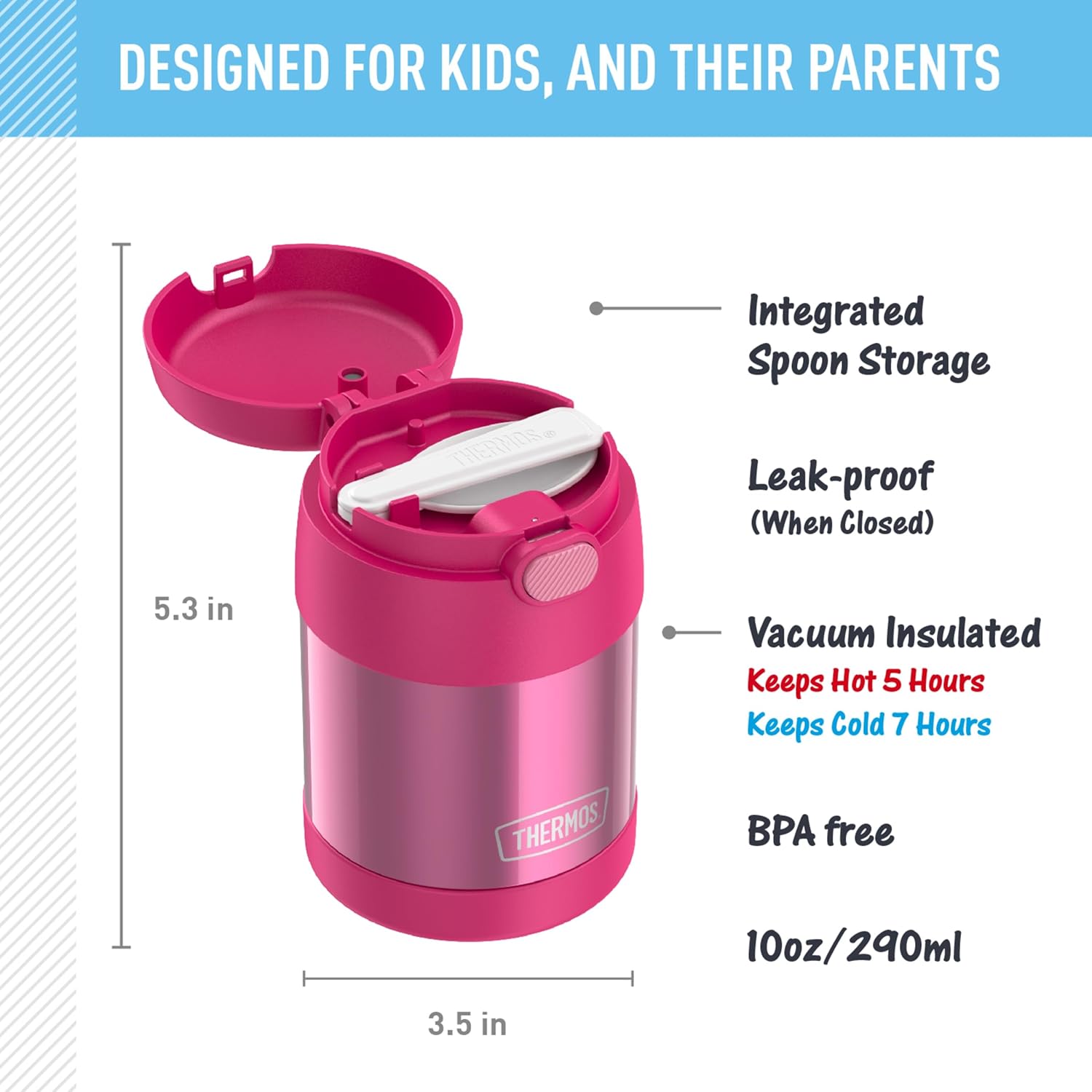 THERMOS FUNTAINER Kids Food Jar photo 3