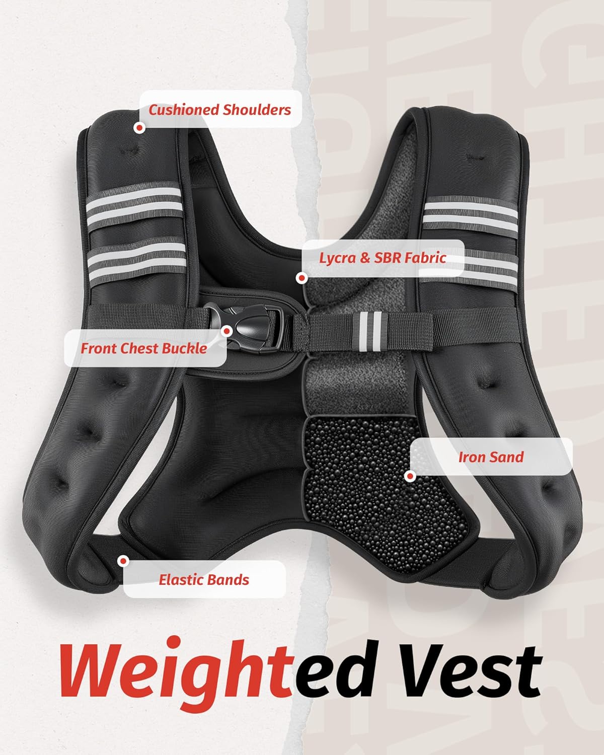 ZELUS Weighted Vest (6-30lb) photo 4